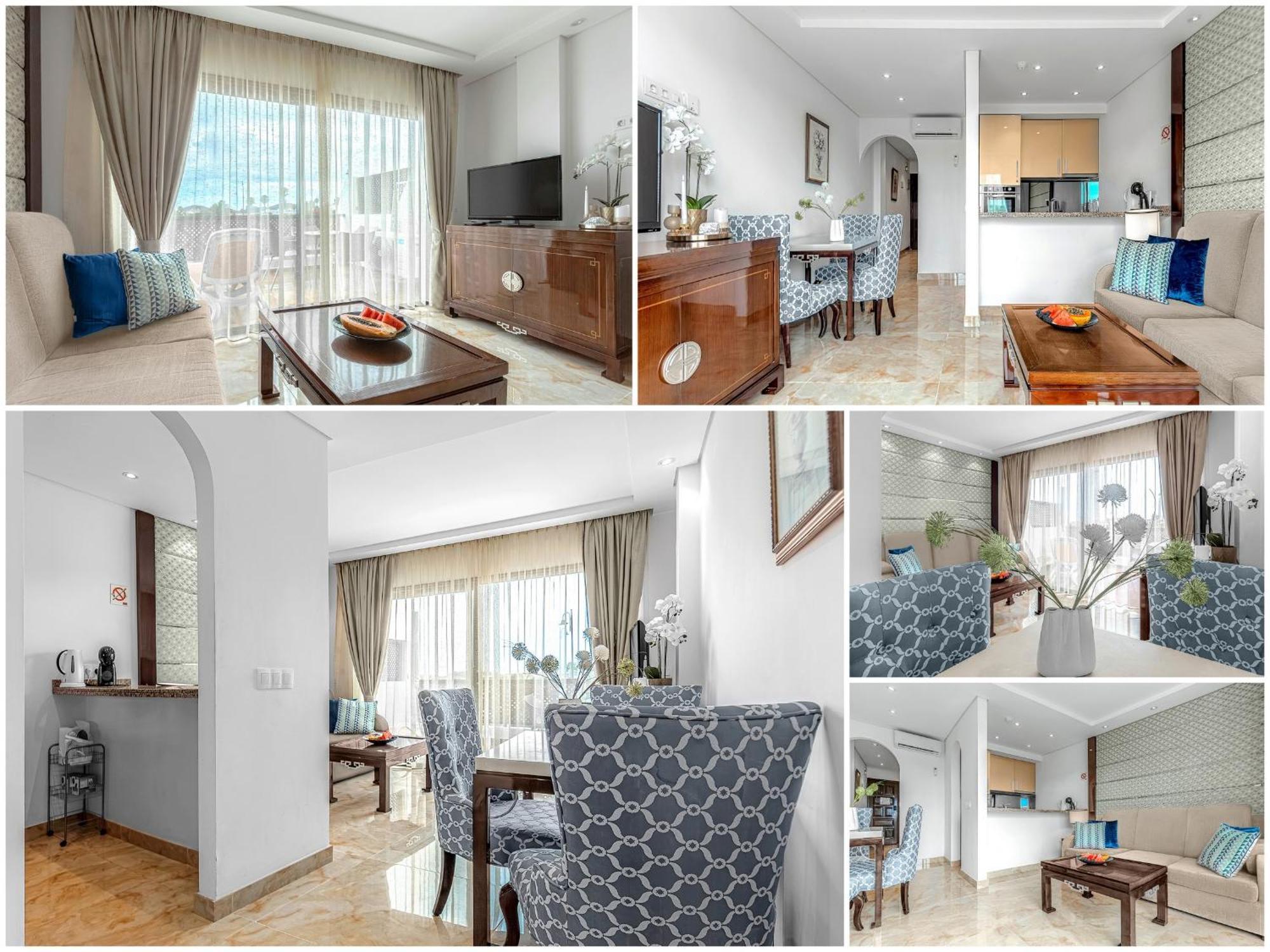 Ocean View Apartment In Albatros Golf Del Sur San Miguel de Abona Dış mekan fotoğraf